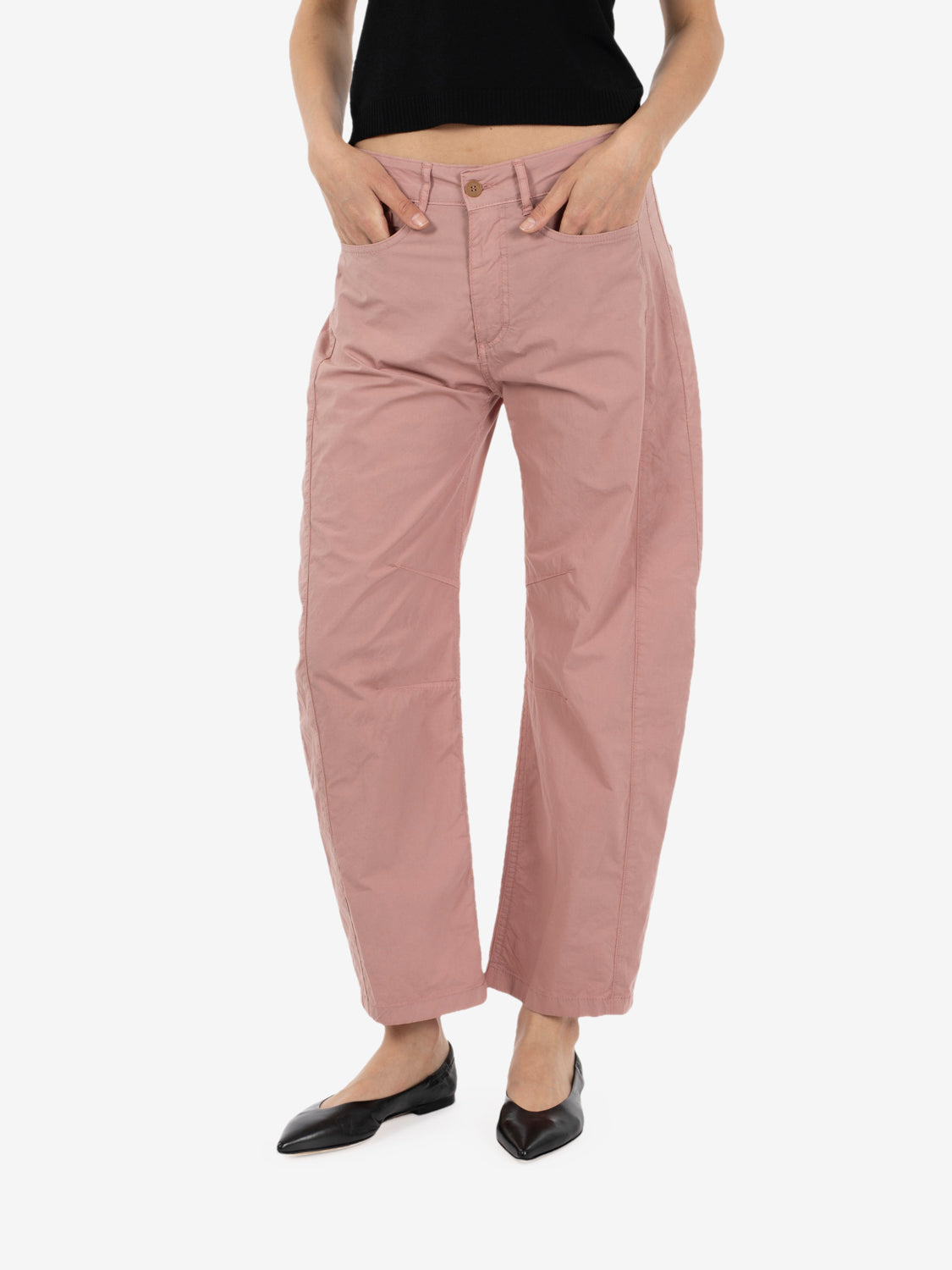 Geranium balloon trousers