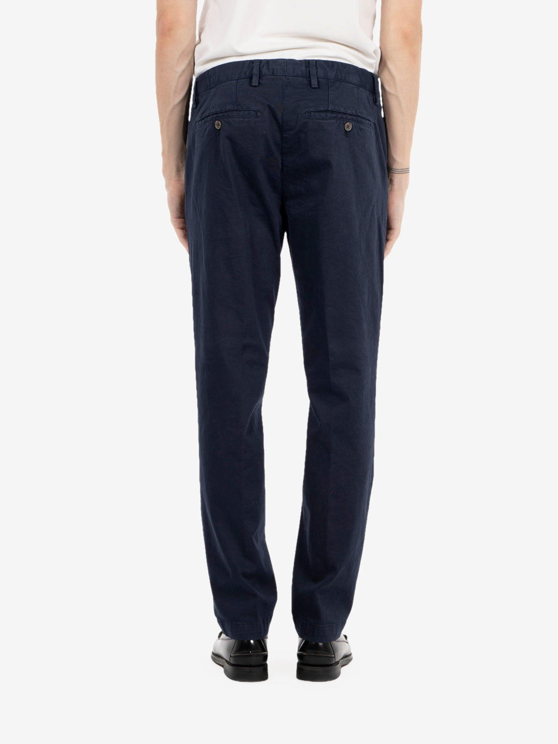 Pantaloni basic blu navy