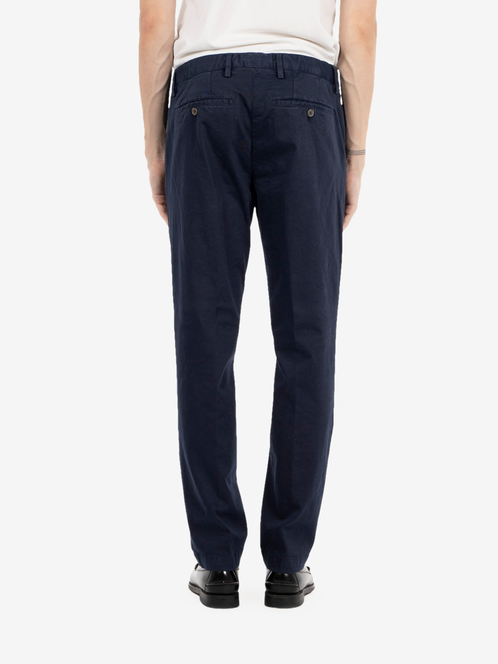 Pantaloni basic blu navy
