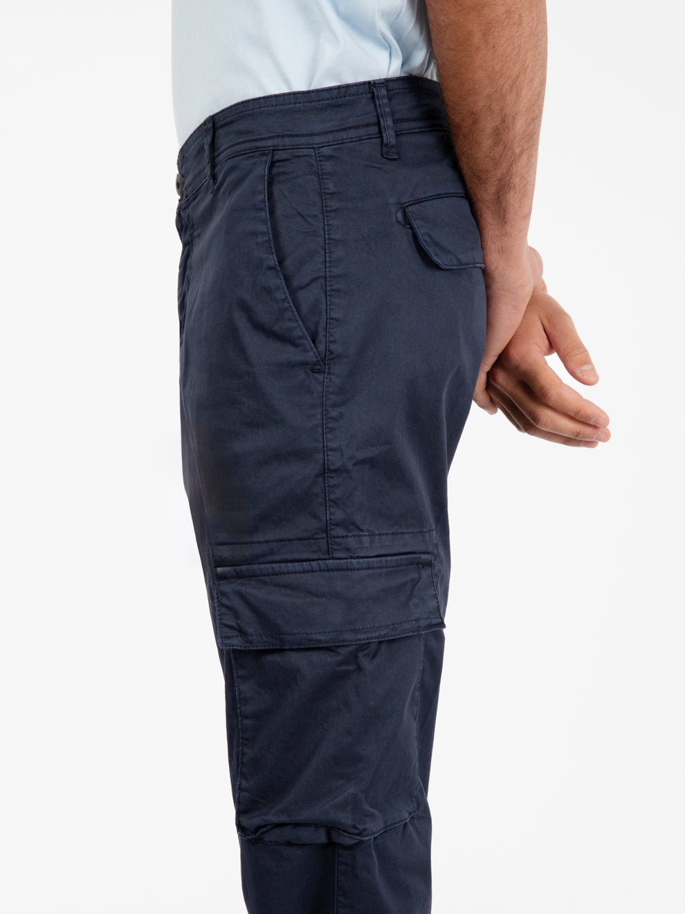 New blue cargo pants