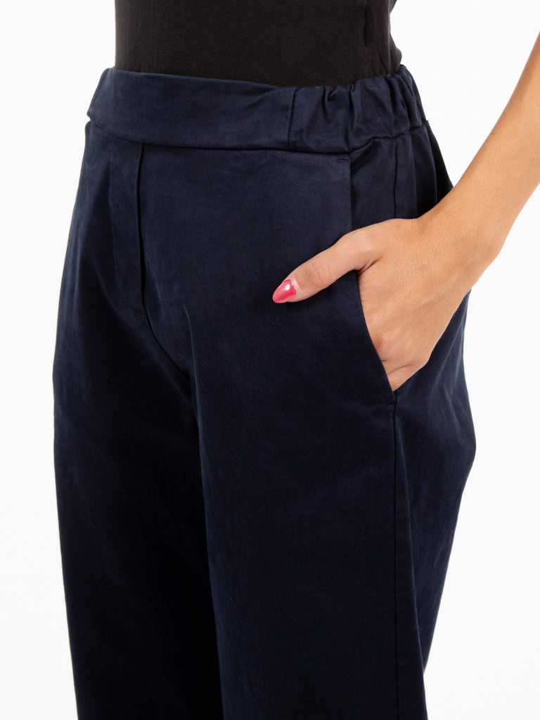 STIMM - Pantaloni carrot fit Linus blu