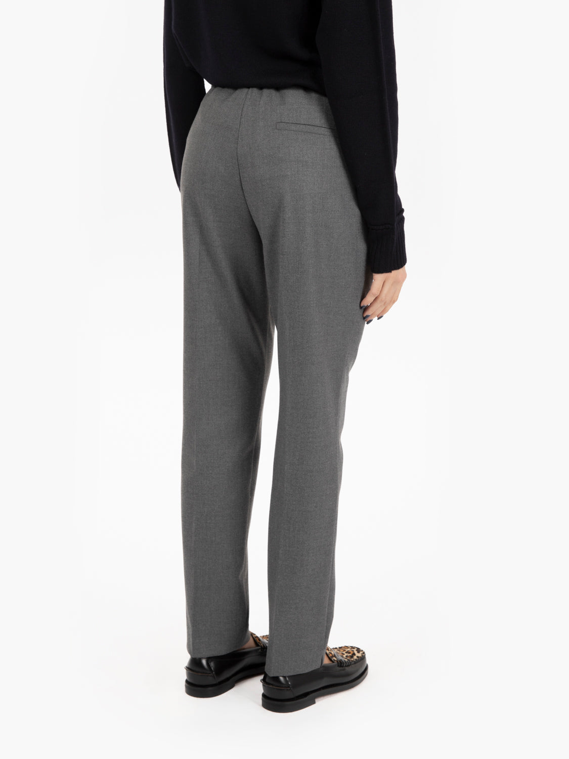 Pantaloni Casale a sigaretta grigio