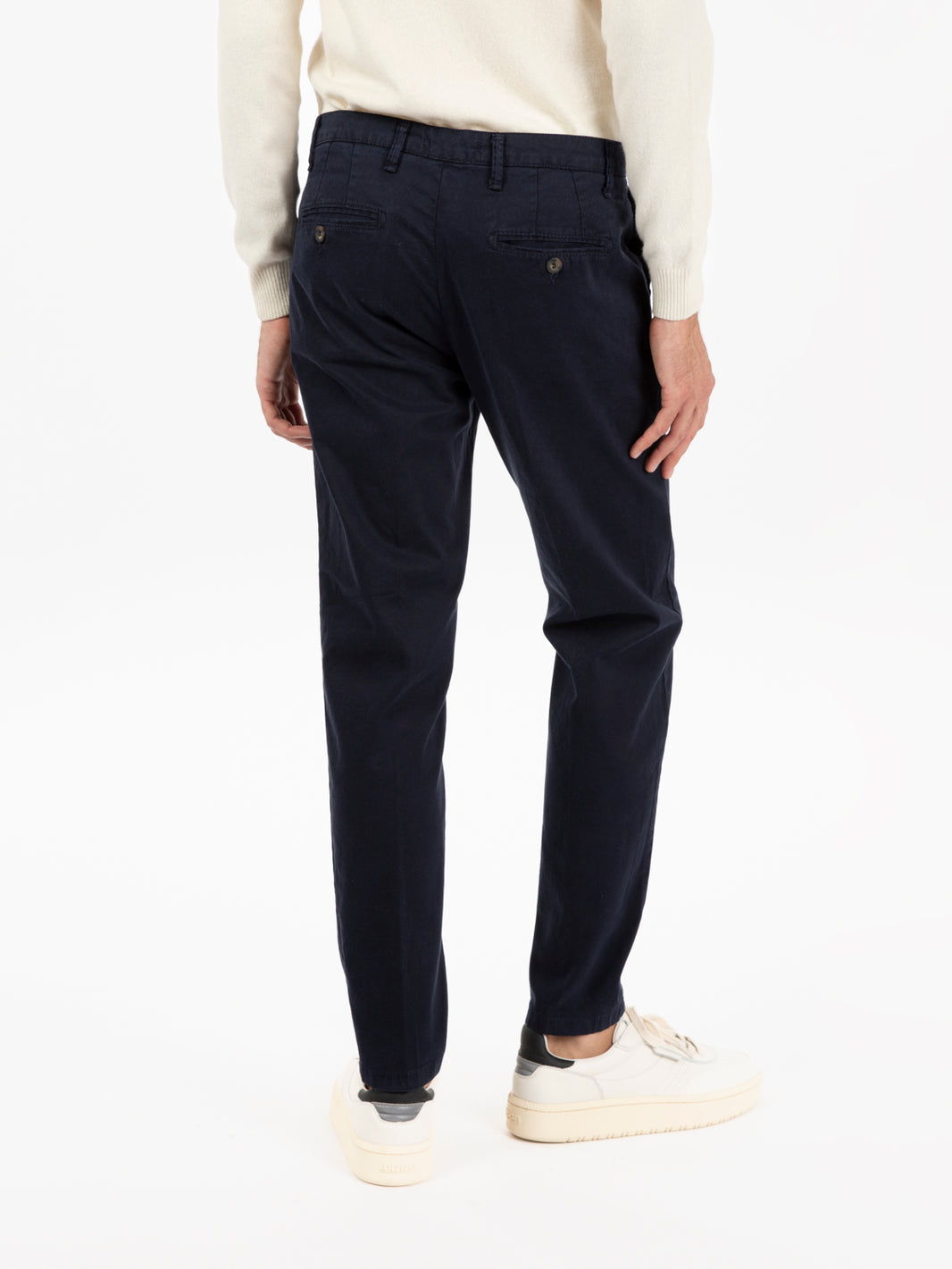 Cellena Chino Pants in Blue Cotton