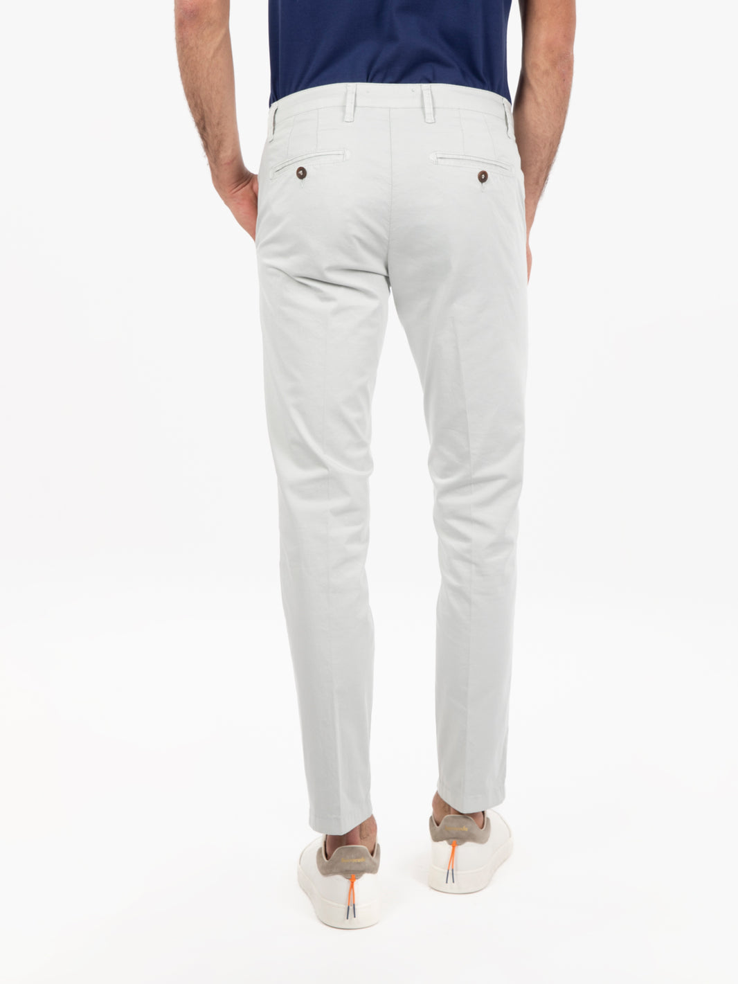 Pantaloni chino Cuba perla