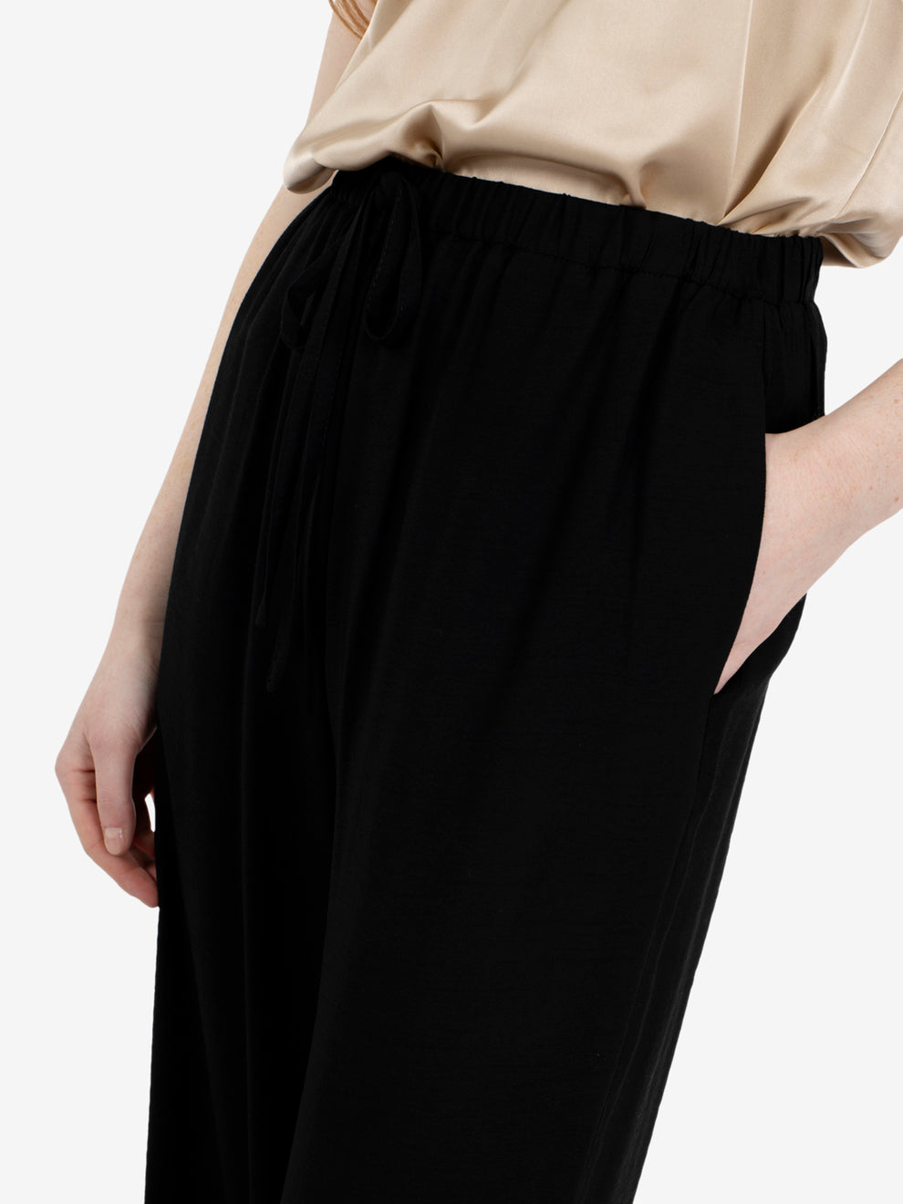 Black Drawstring Pants