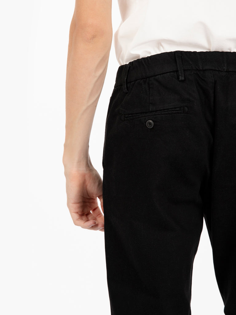 STIMM - Pantaloni con vita elasticizzata neri