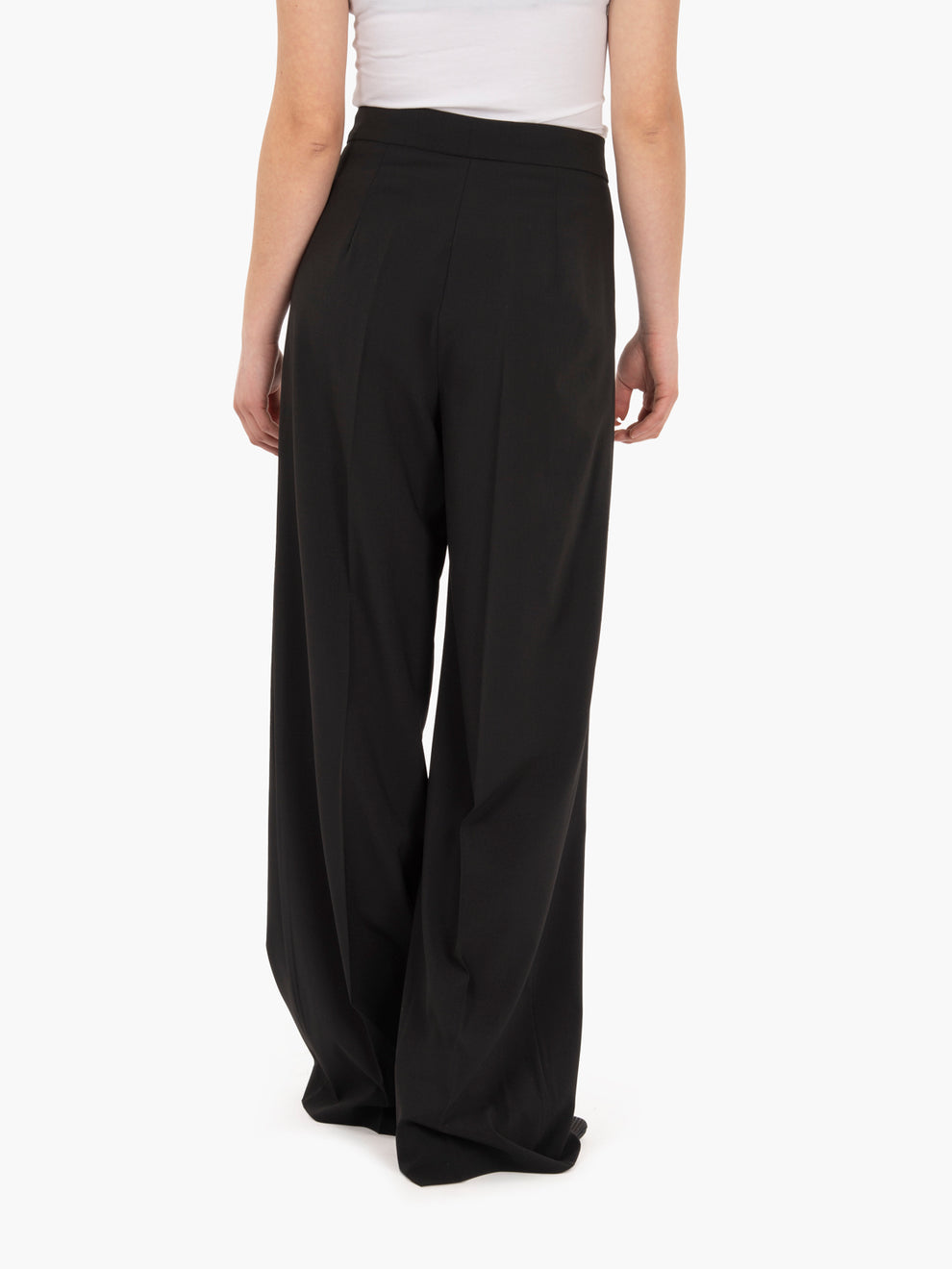 Pantaloni doppia pinces neri