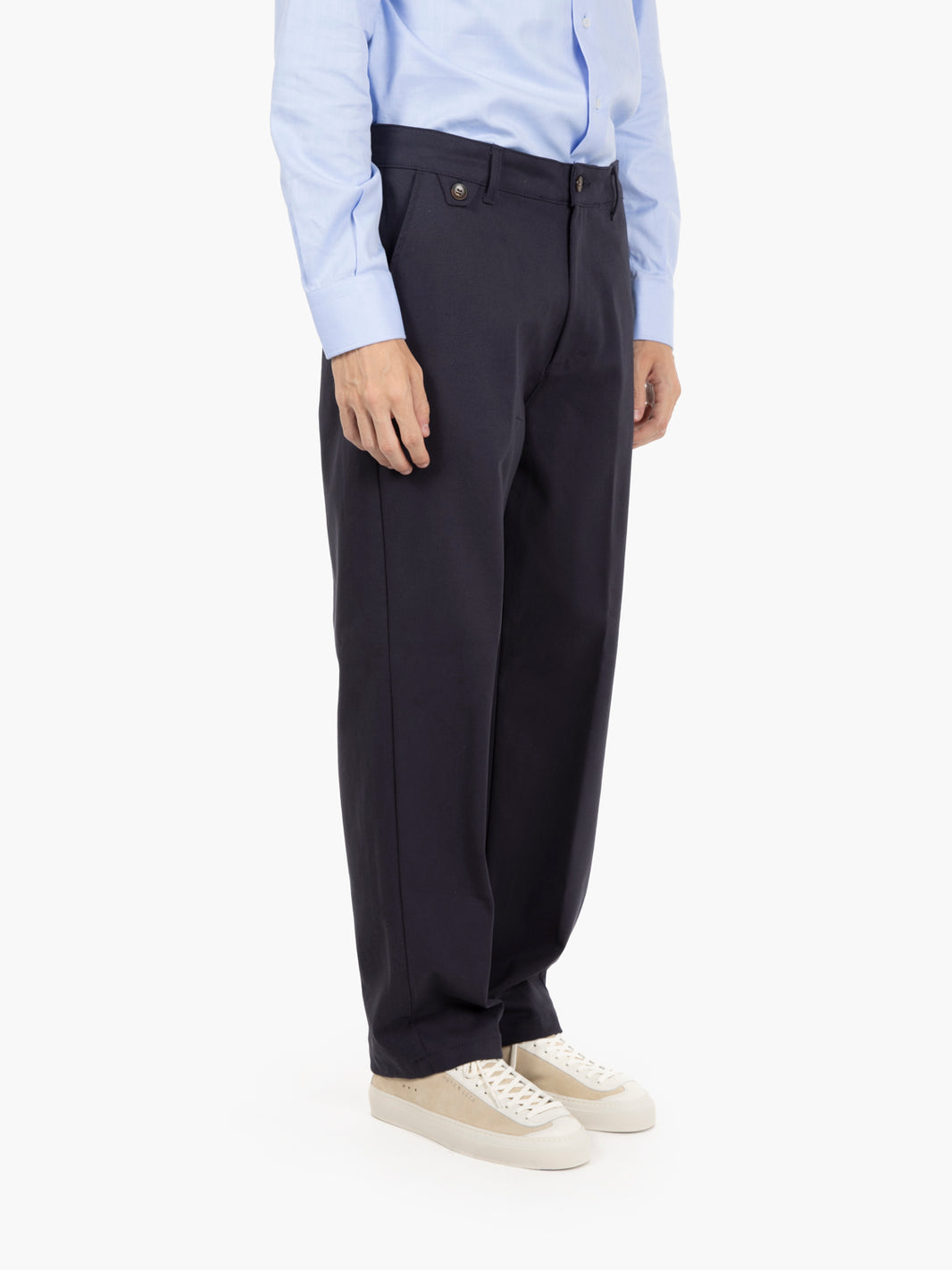 Pantaloni dritto blu