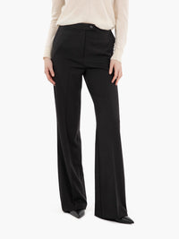 Pantaloni gamba dritta nero