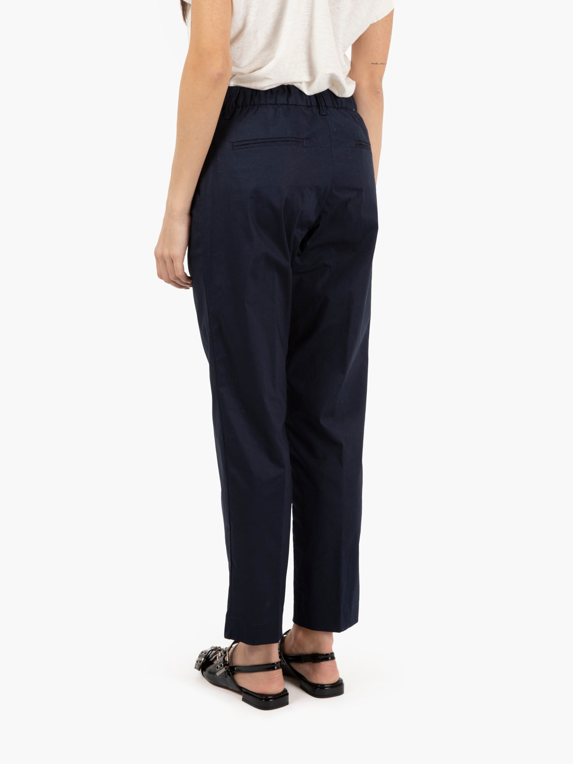 Pantaloni Iris dritti blu