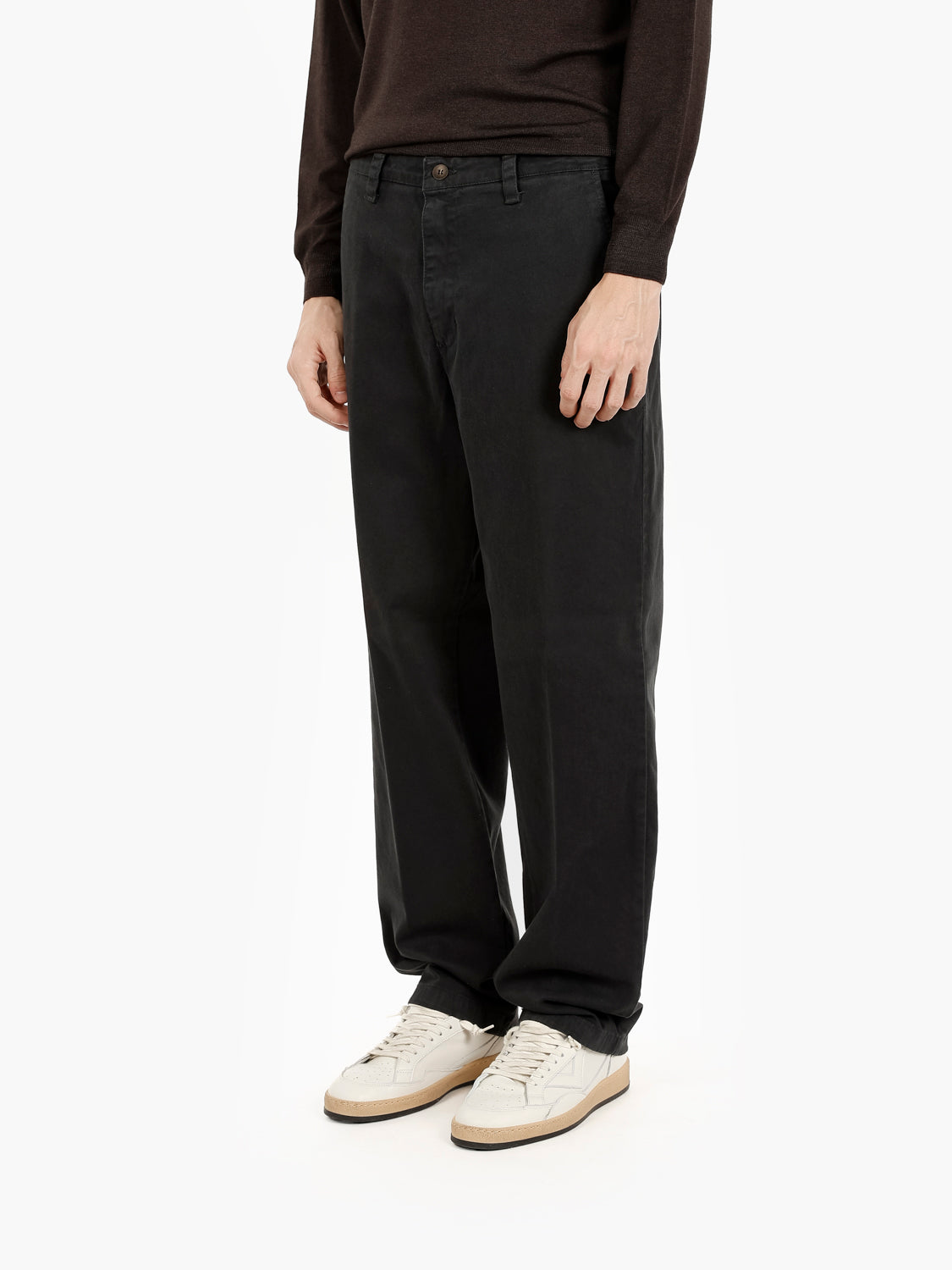 Pantaloni Lima in morbido cotone nero