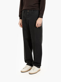 Pantaloni Lima in morbido cotone nero