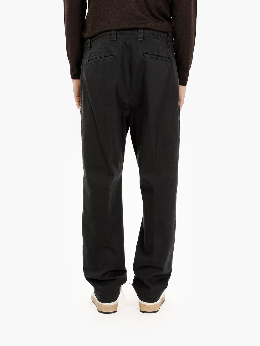 Pantaloni Lima in morbido cotone nero