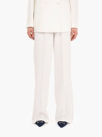 White palazzo pants