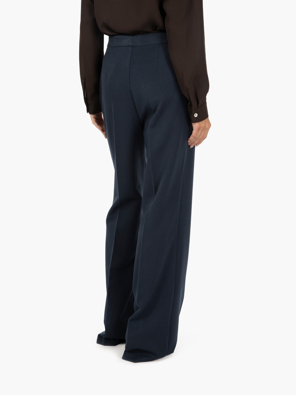 Blue palazzo pants