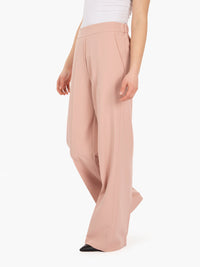 Palazzo pants in powder pink