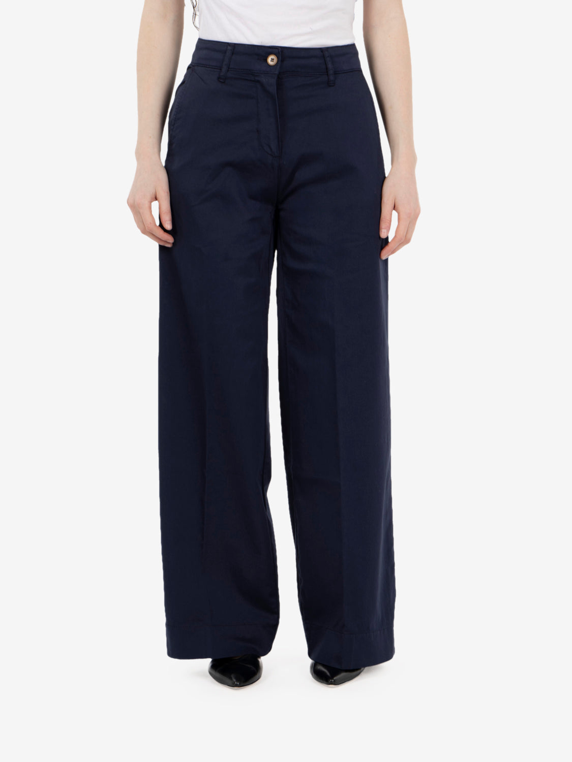 Pantaloni palazzo Lilly blu