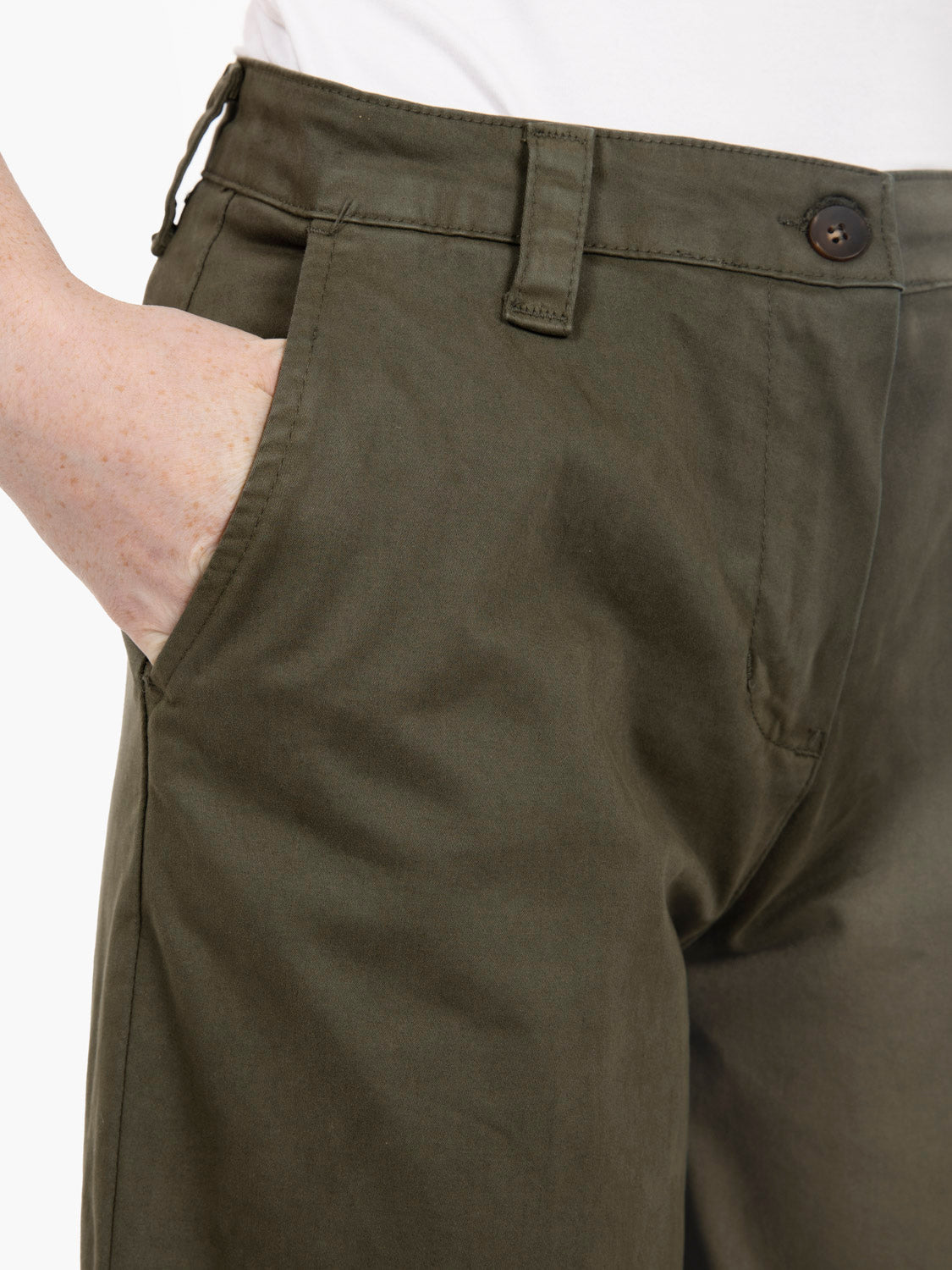Lilly military palazzo trousers