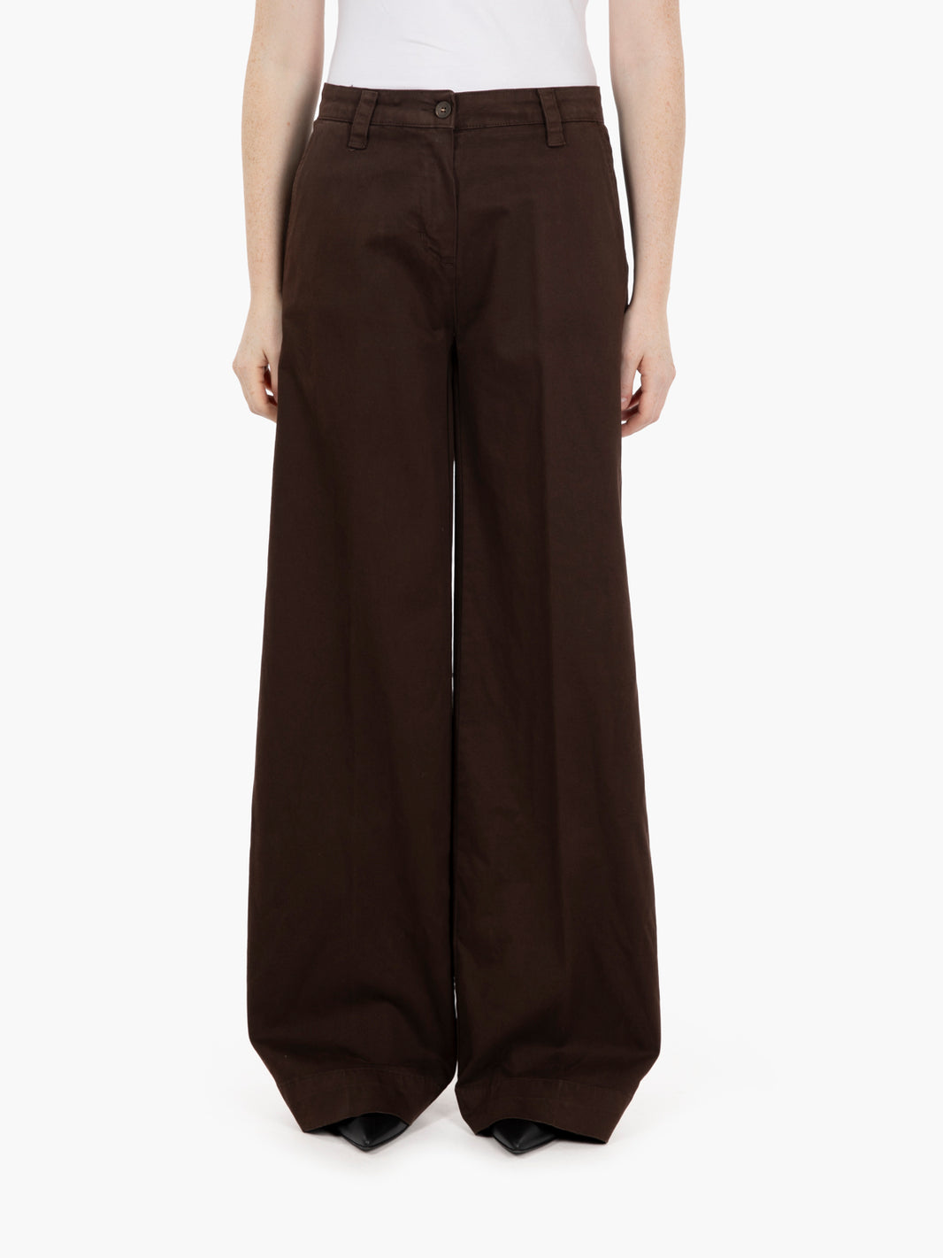 Lilly dark palazzo trousers