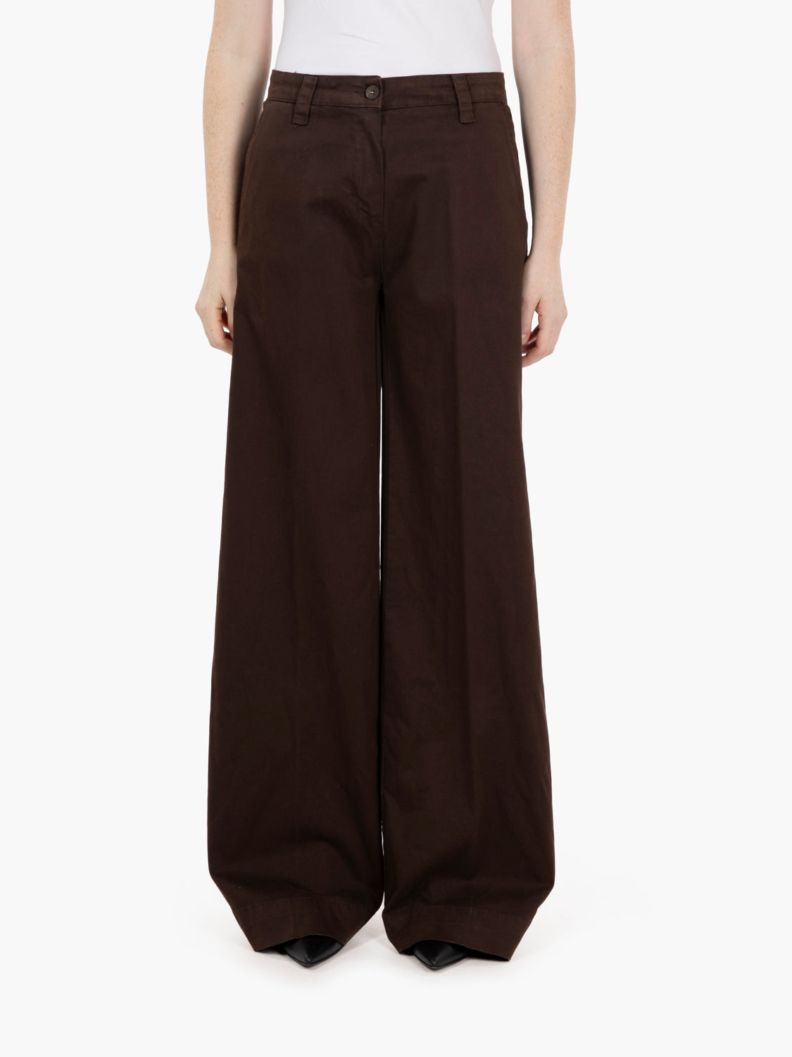 Lilly dark palazzo trousers