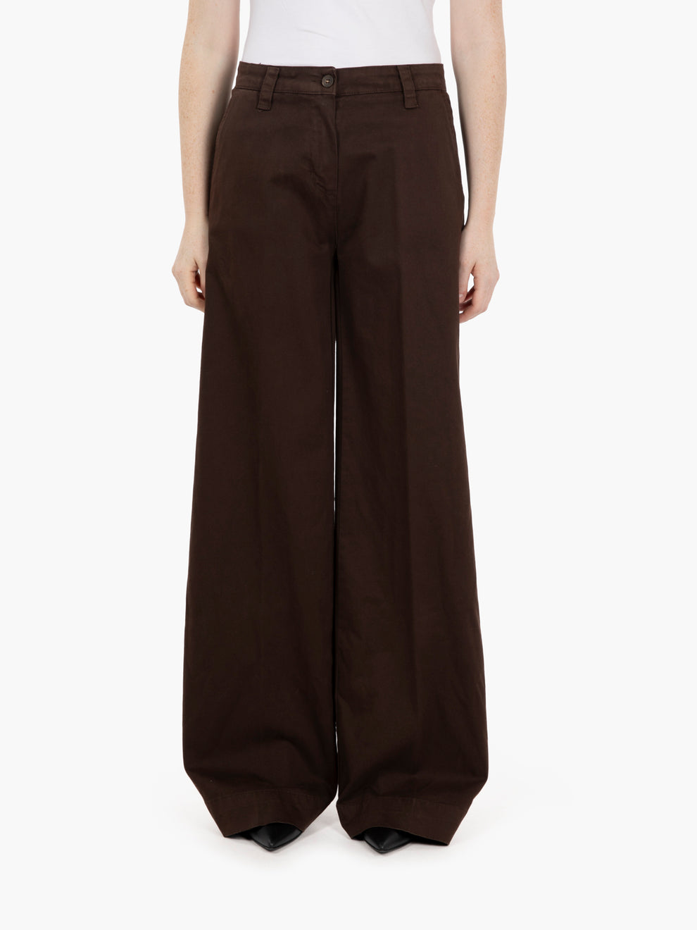Lilly dark palazzo trousers