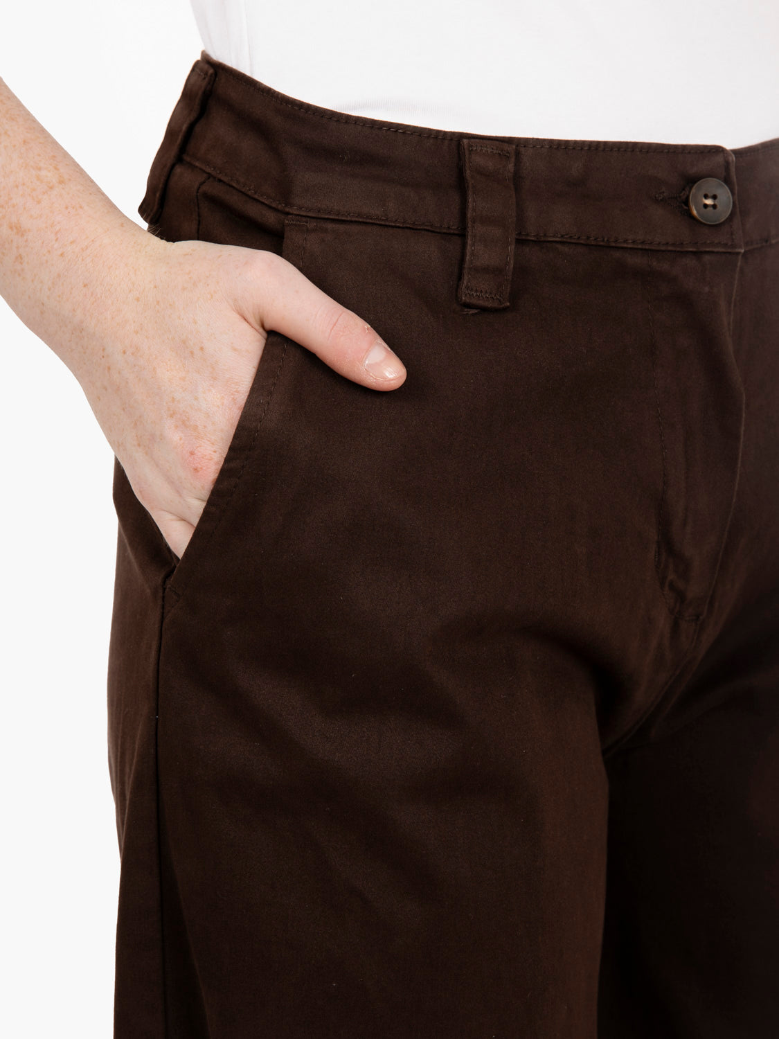 Lilly dark palazzo trousers