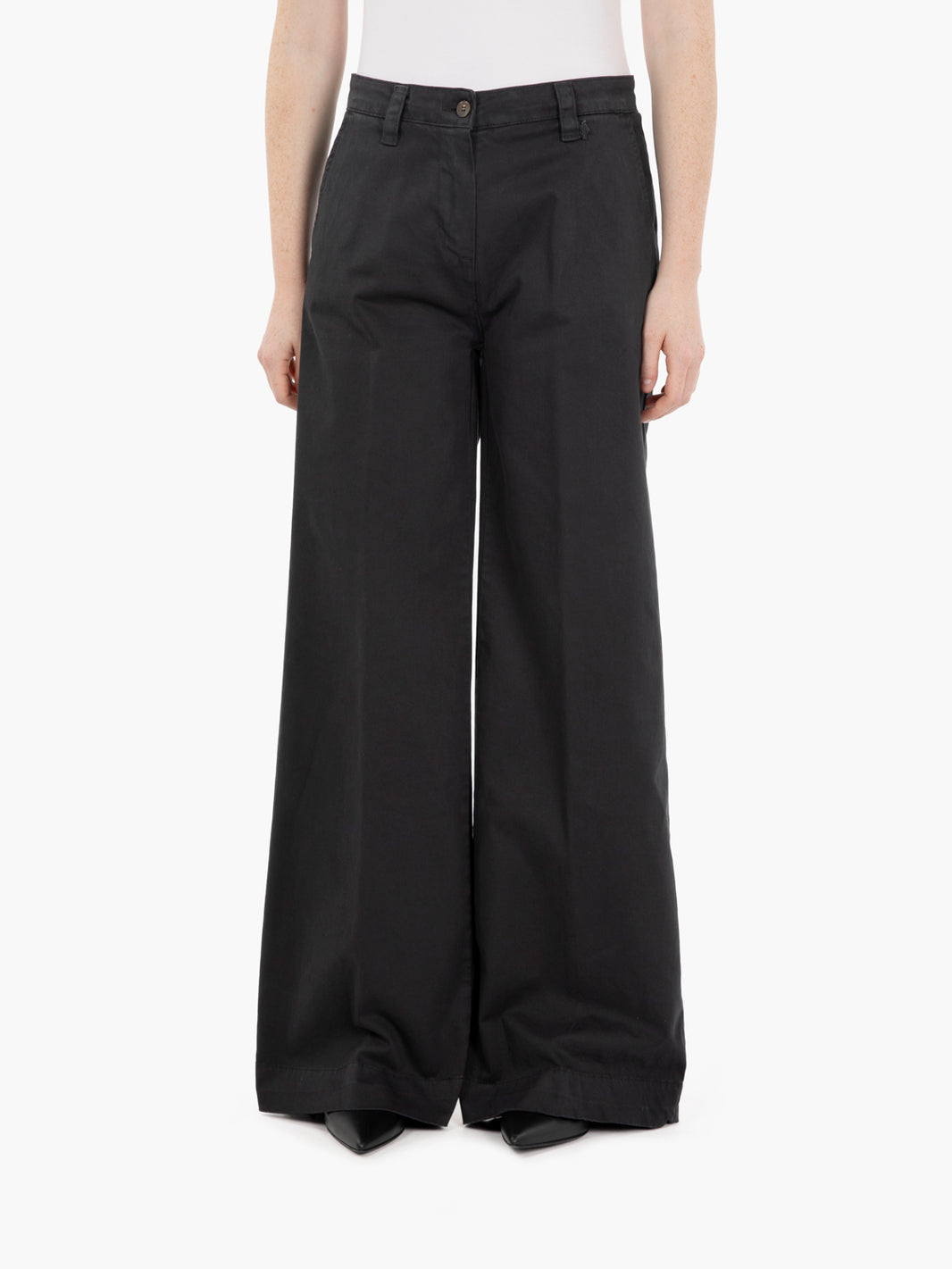 Pantaloni palazzo Lilly nero