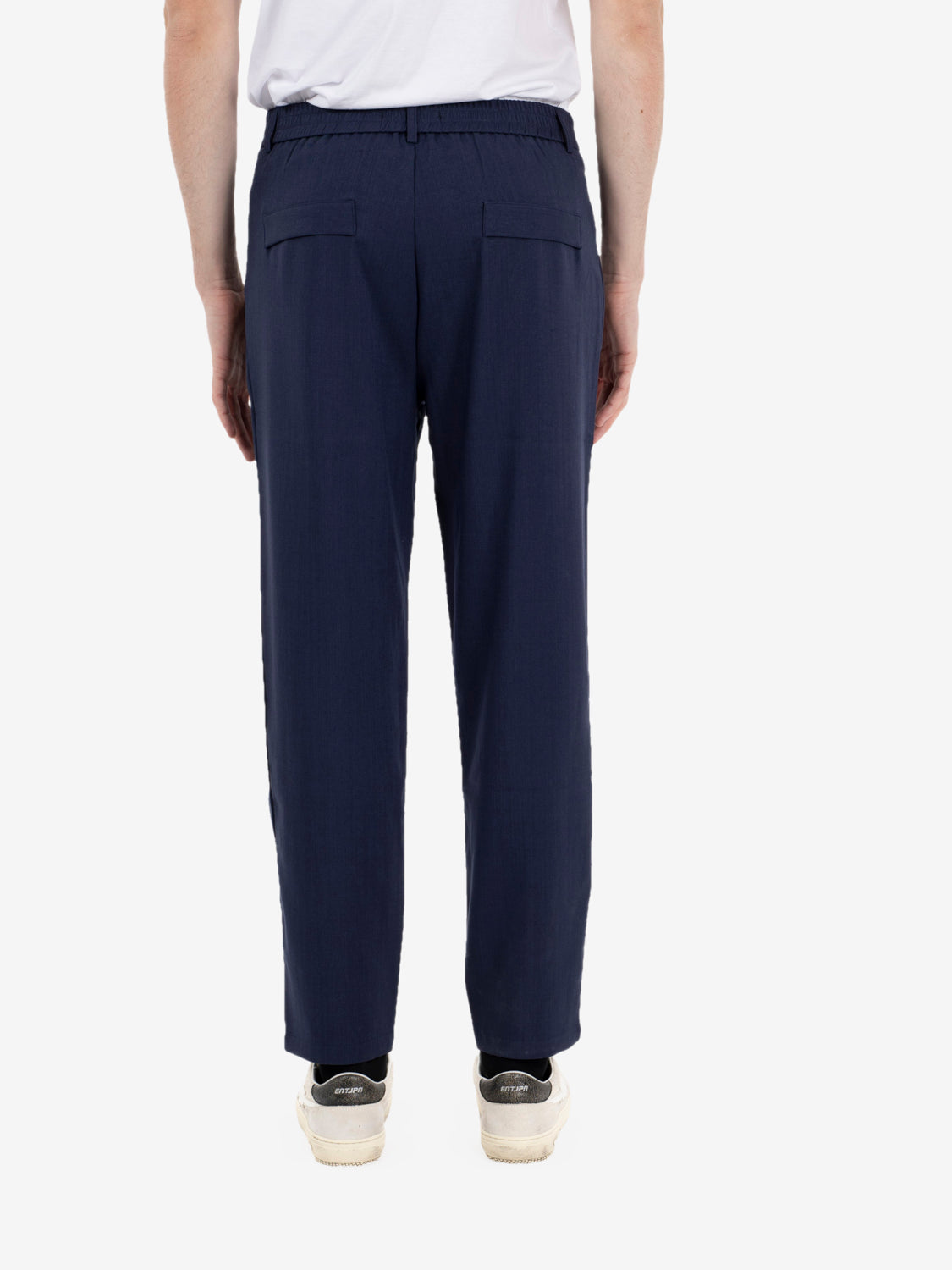 Blue regular trousers
