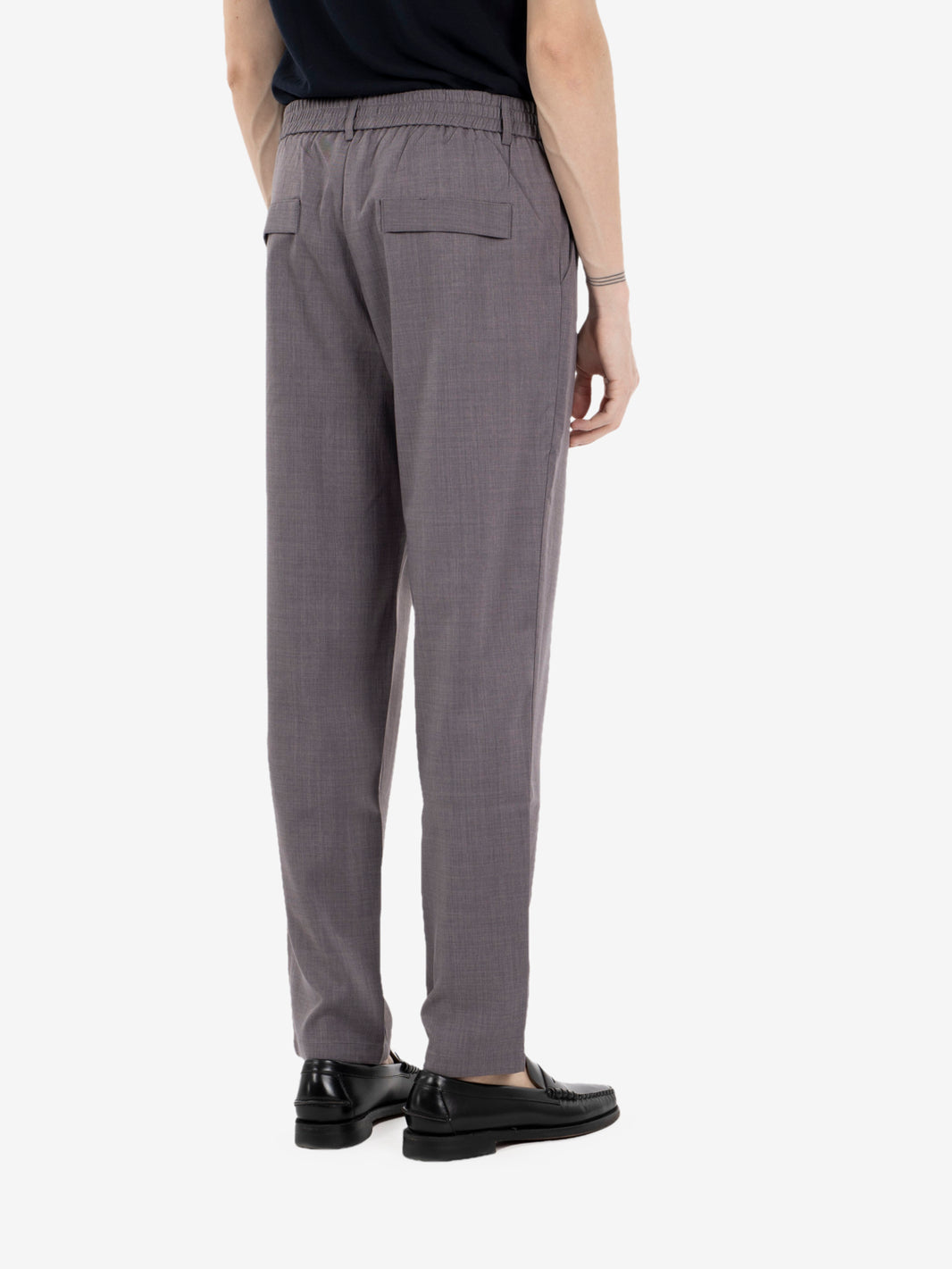 Pantaloni regular grigio