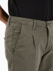 STIMM - Pantaloni Rio chino in cotone militare