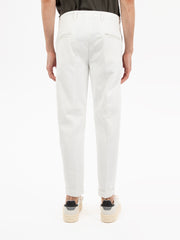 STIMM - Pantaloni Rio chino in cotone panna