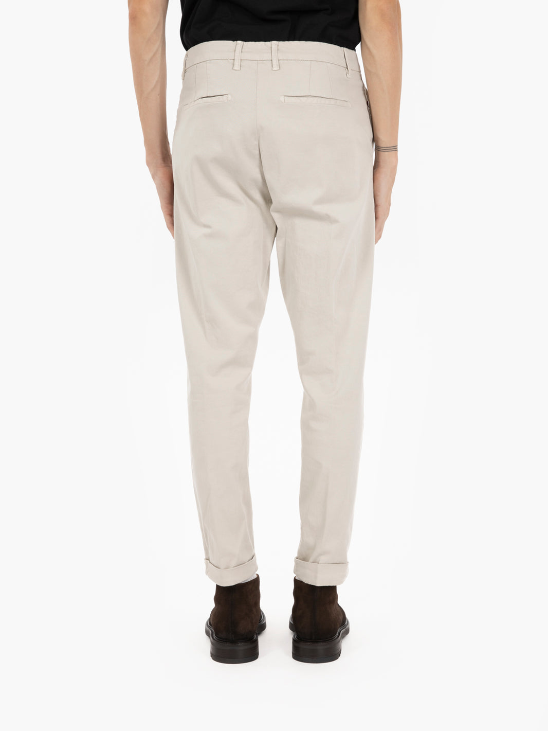 RIO BEIGE RIO/GABARDINE TROUSERS_BEI