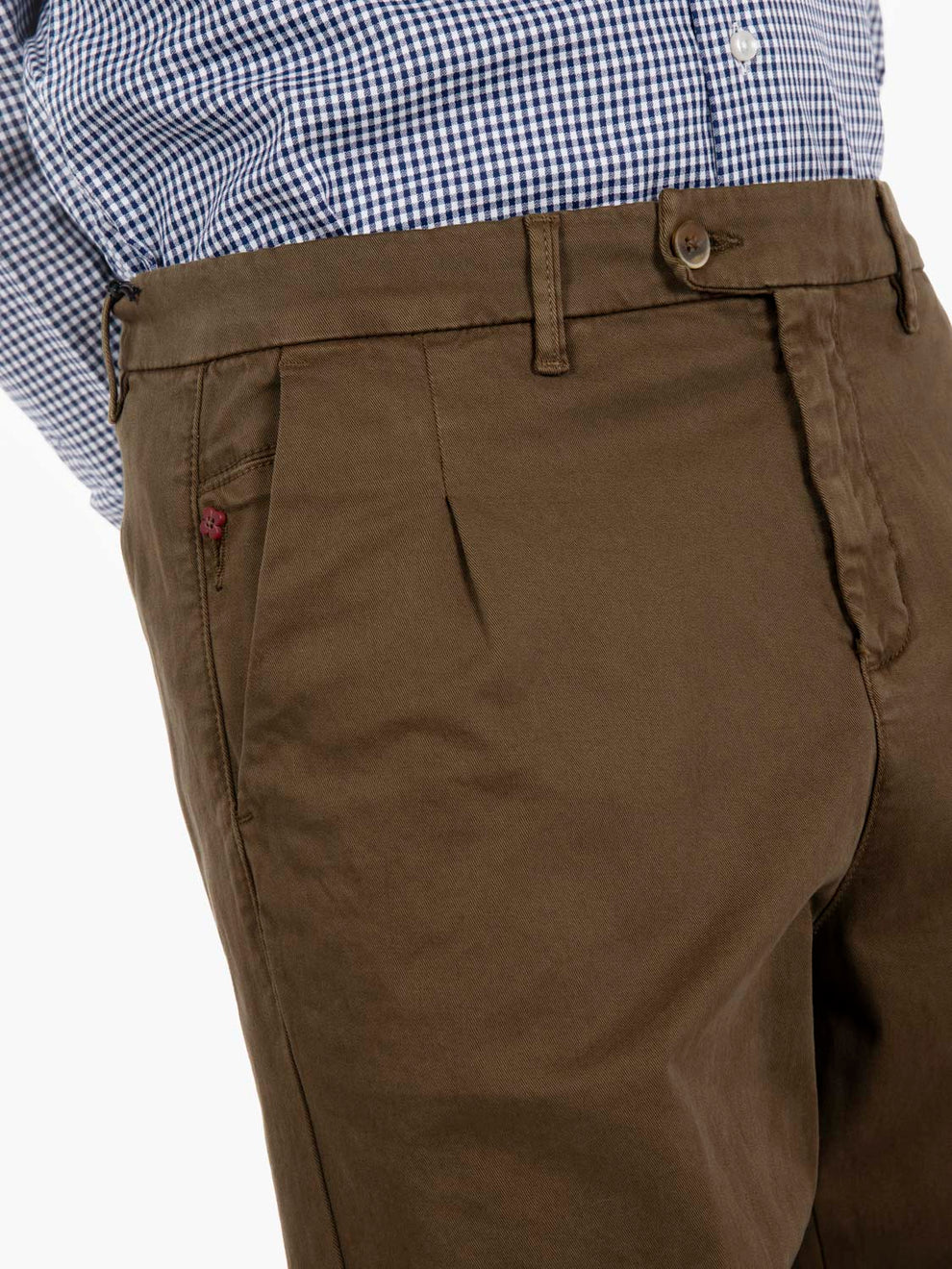 Pantaloni Rio gabardina foresta