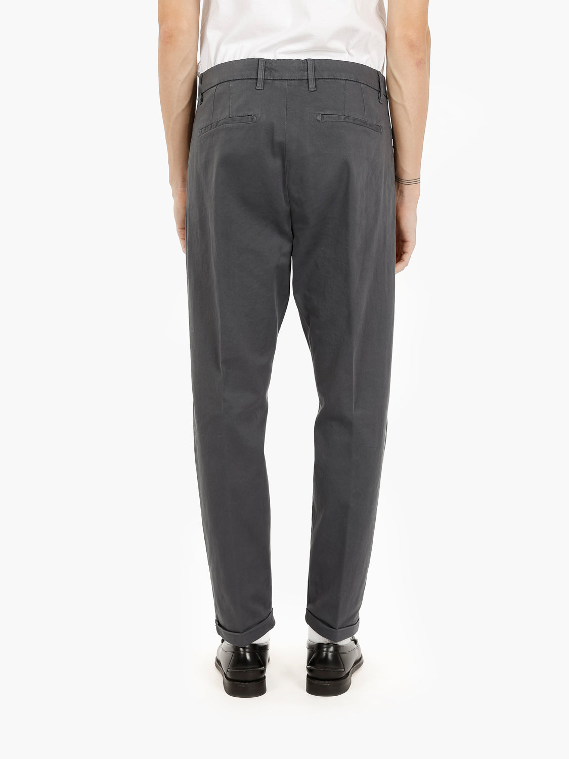 Pantaloni Rio gabardina grigio
