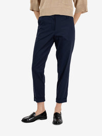 Pantaloni straight Iris blu iris