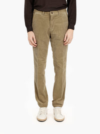Vienna trousers in mud velvet