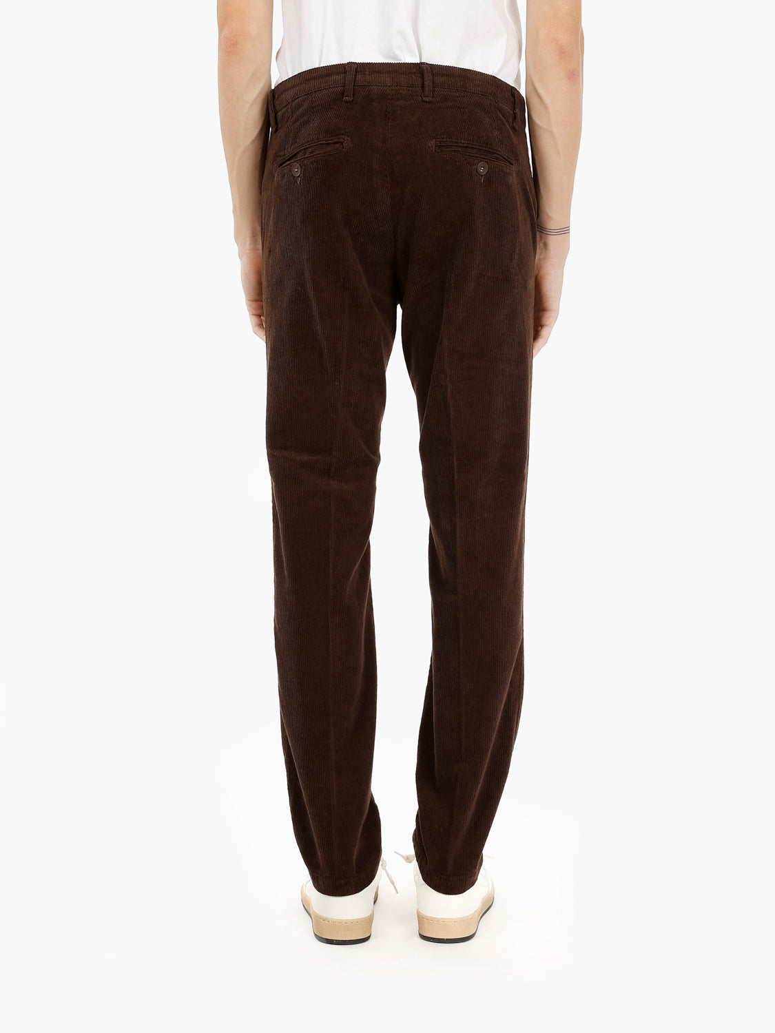 Pantaloni Vienna in velluto moro