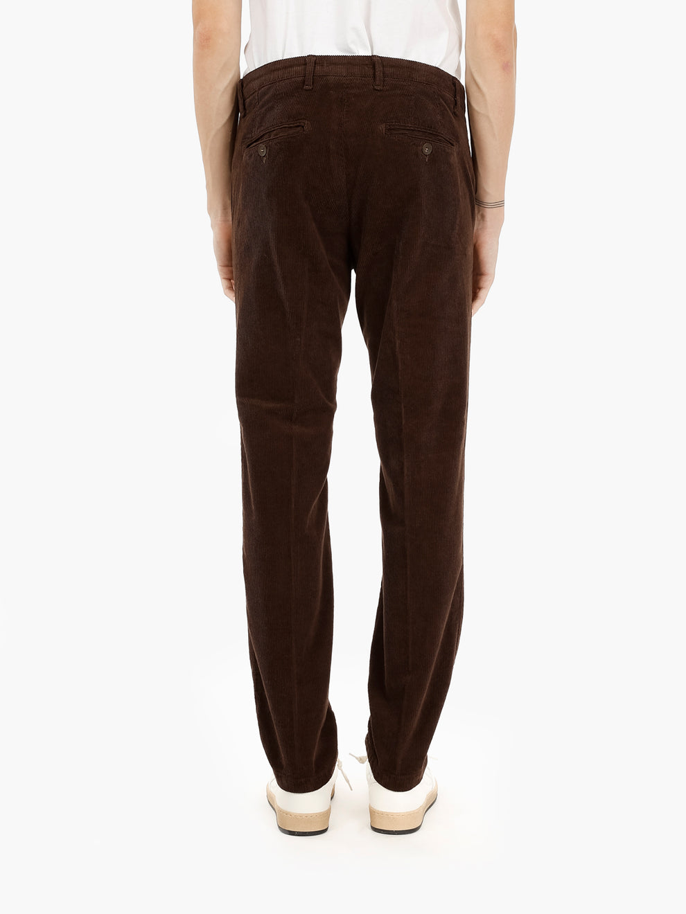 Pantaloni Vienna in velluto moro