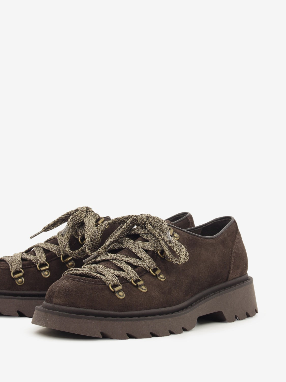 Pedula Sveva in suede testa di moro