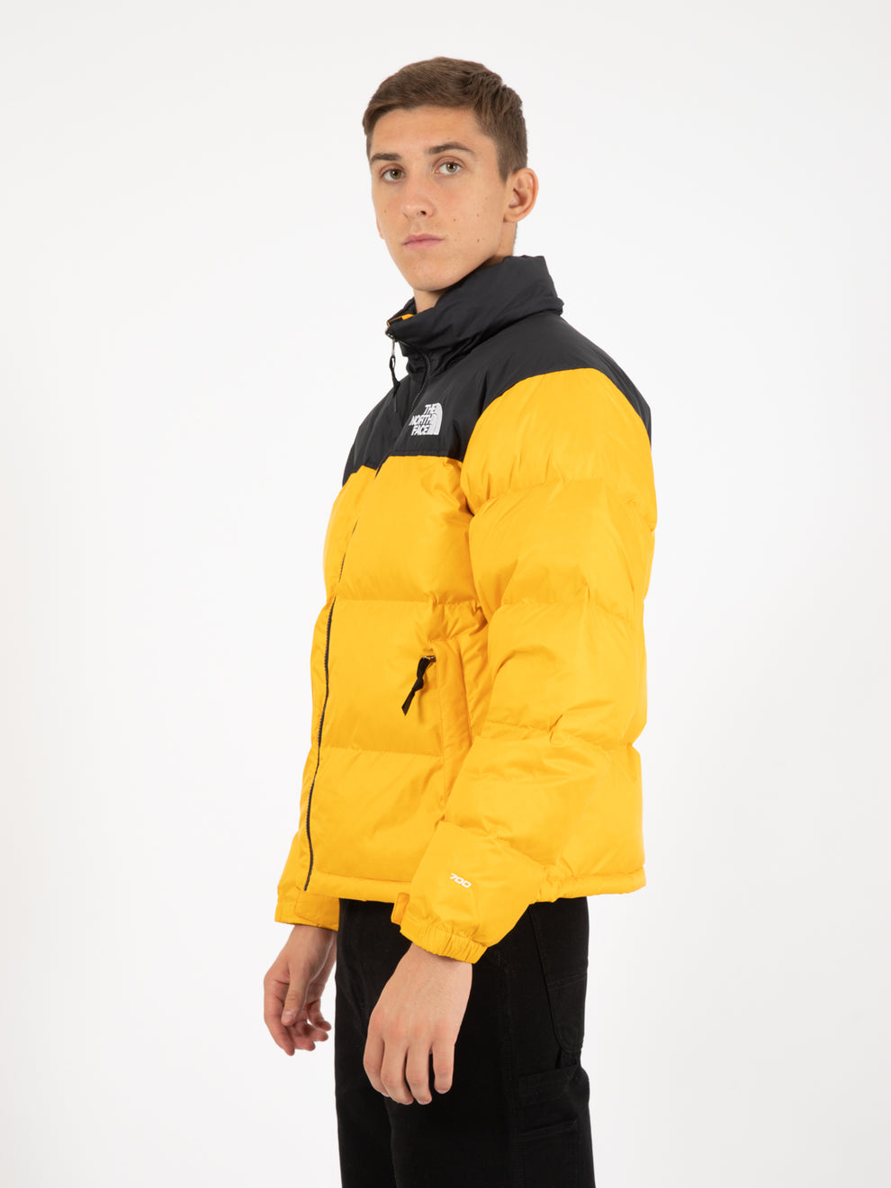 M96 Retro Nuptse Down Jacket Yellow / Black