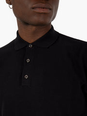 STIMM - Polo a maniche corte waferino black