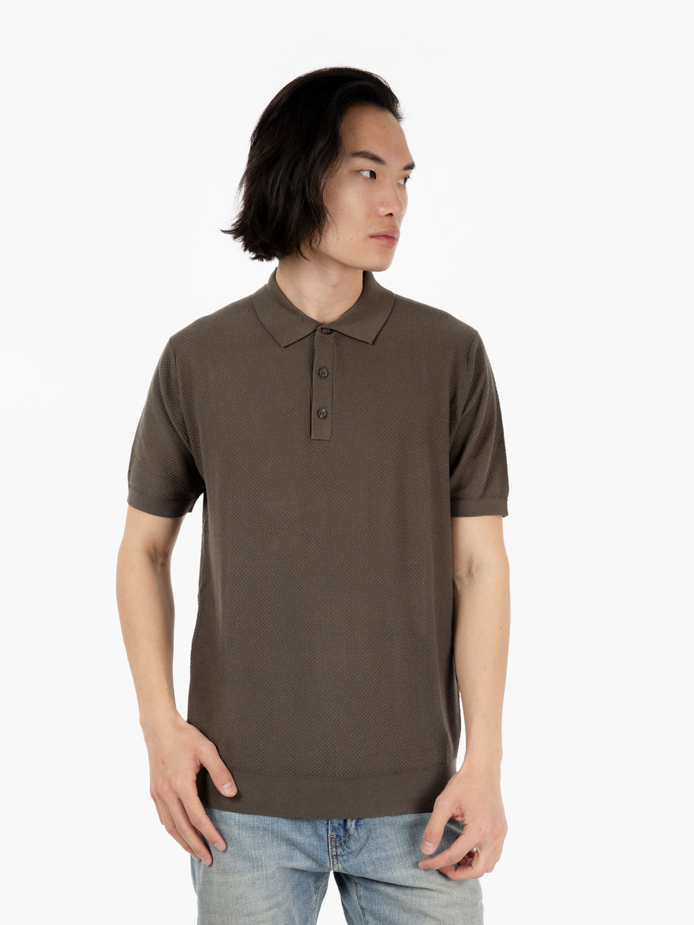 Waferino sottobosco short sleeve polo shirt