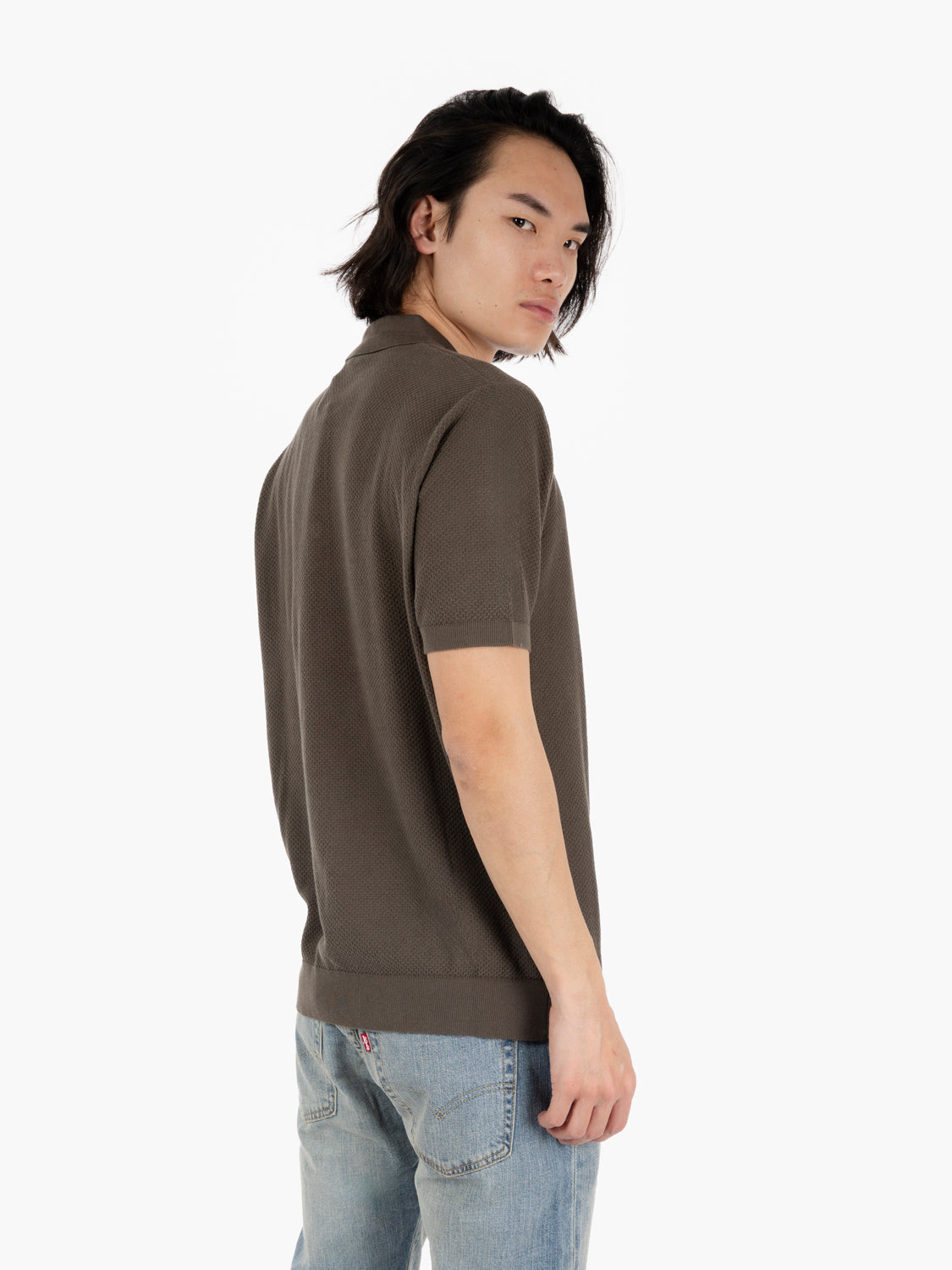 Waferino sottobosco short sleeve polo shirt