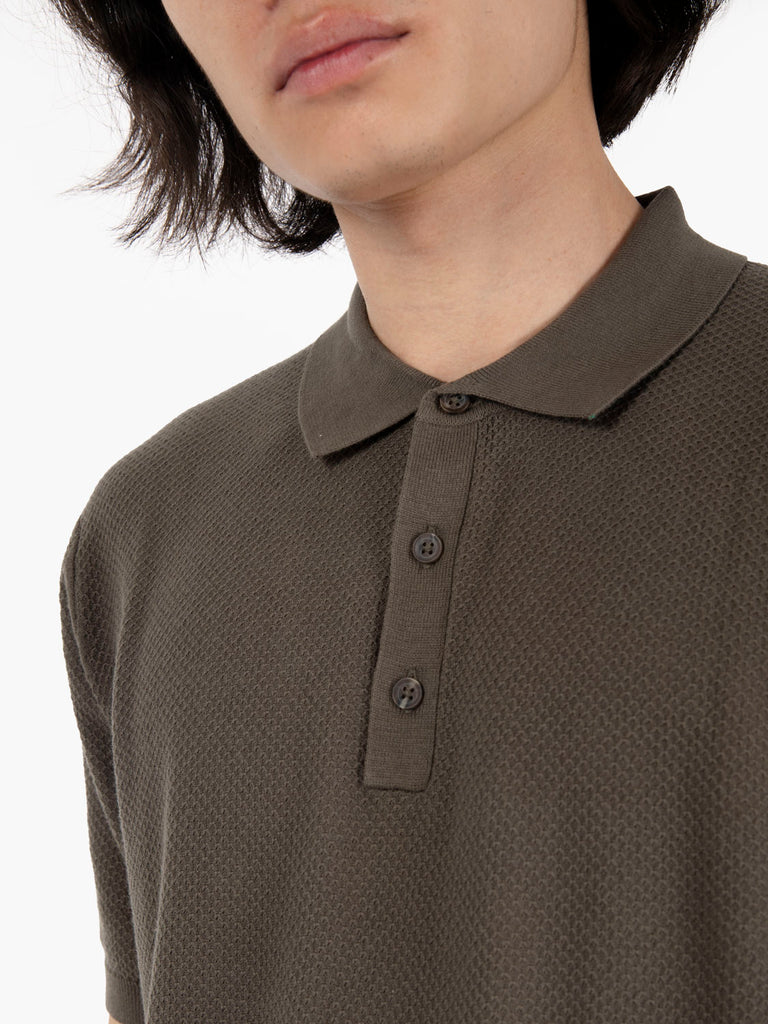 STIMM - Polo a maniche corte waferino sottobosco