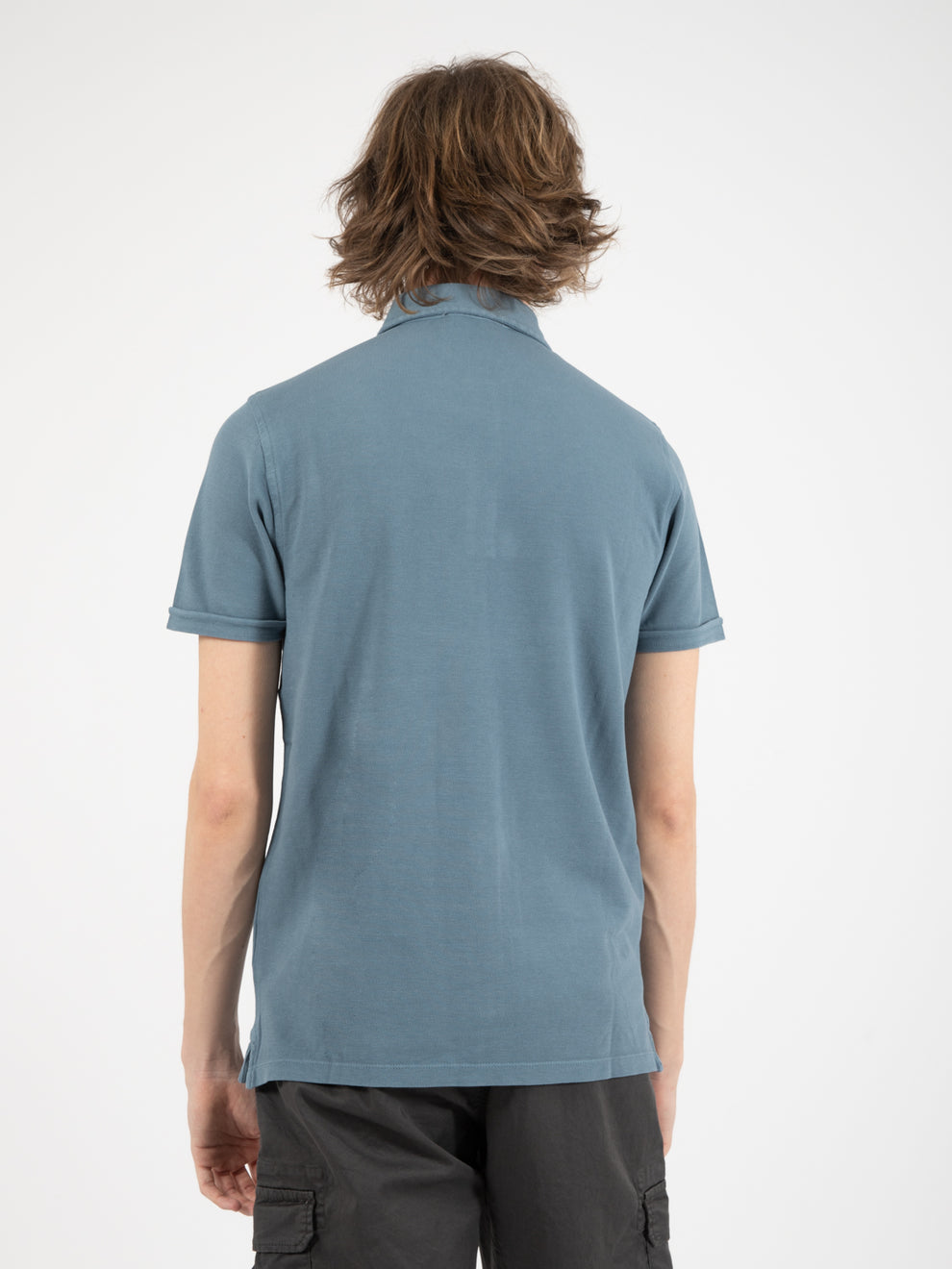 Polo in cotone jeans