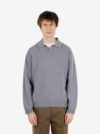 OPEN SHAVED POLO MEDIUM GREY DF0073_0014