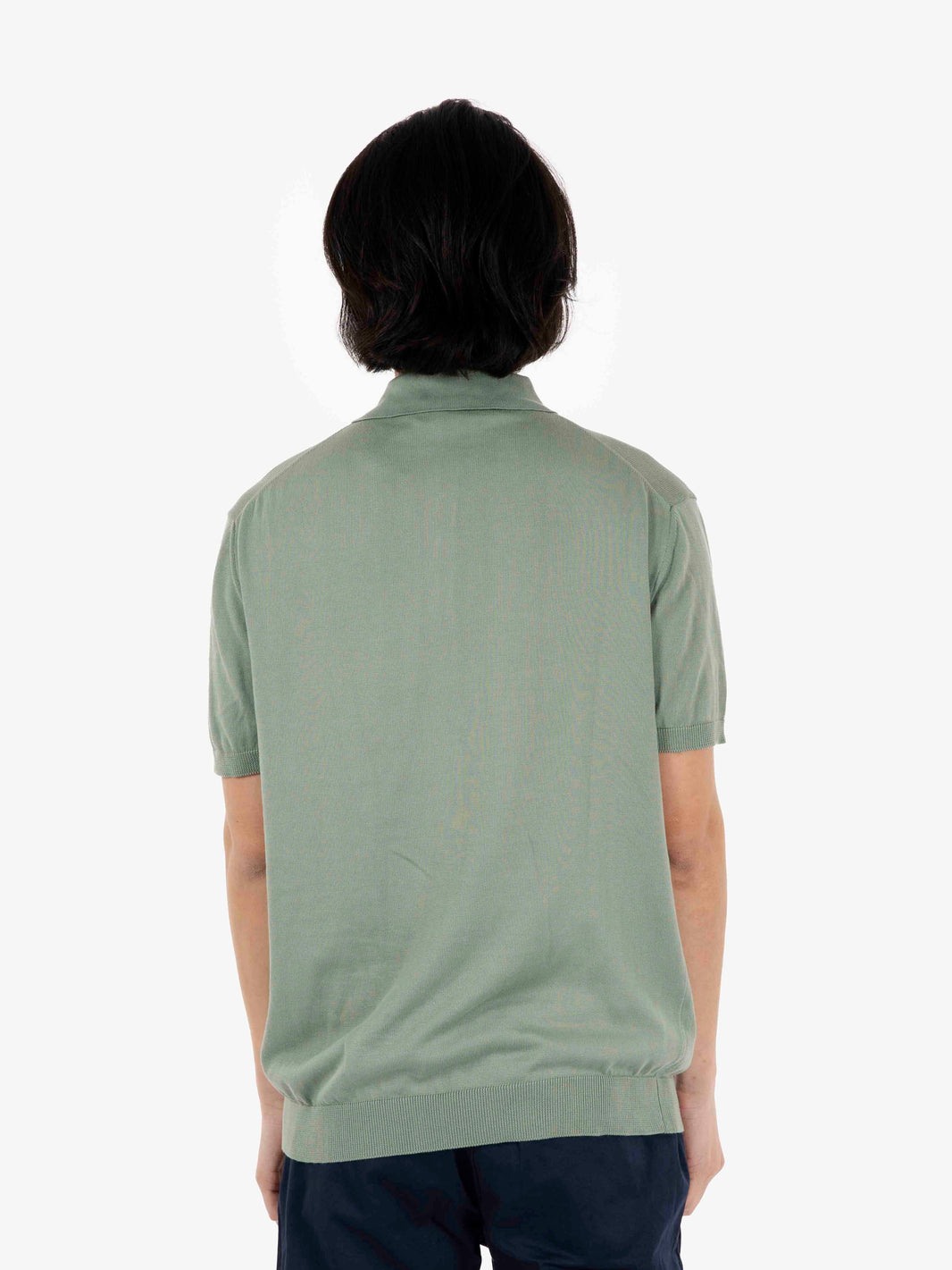 Polo in maglia maniche corte ultrasoft salvia