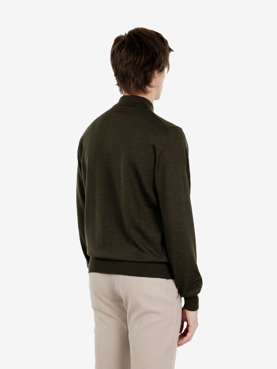 MILITARY 3-BUTTON POLO 19503_2432