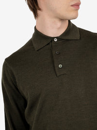 MILITARY 3-BUTTON POLO 19503_2432