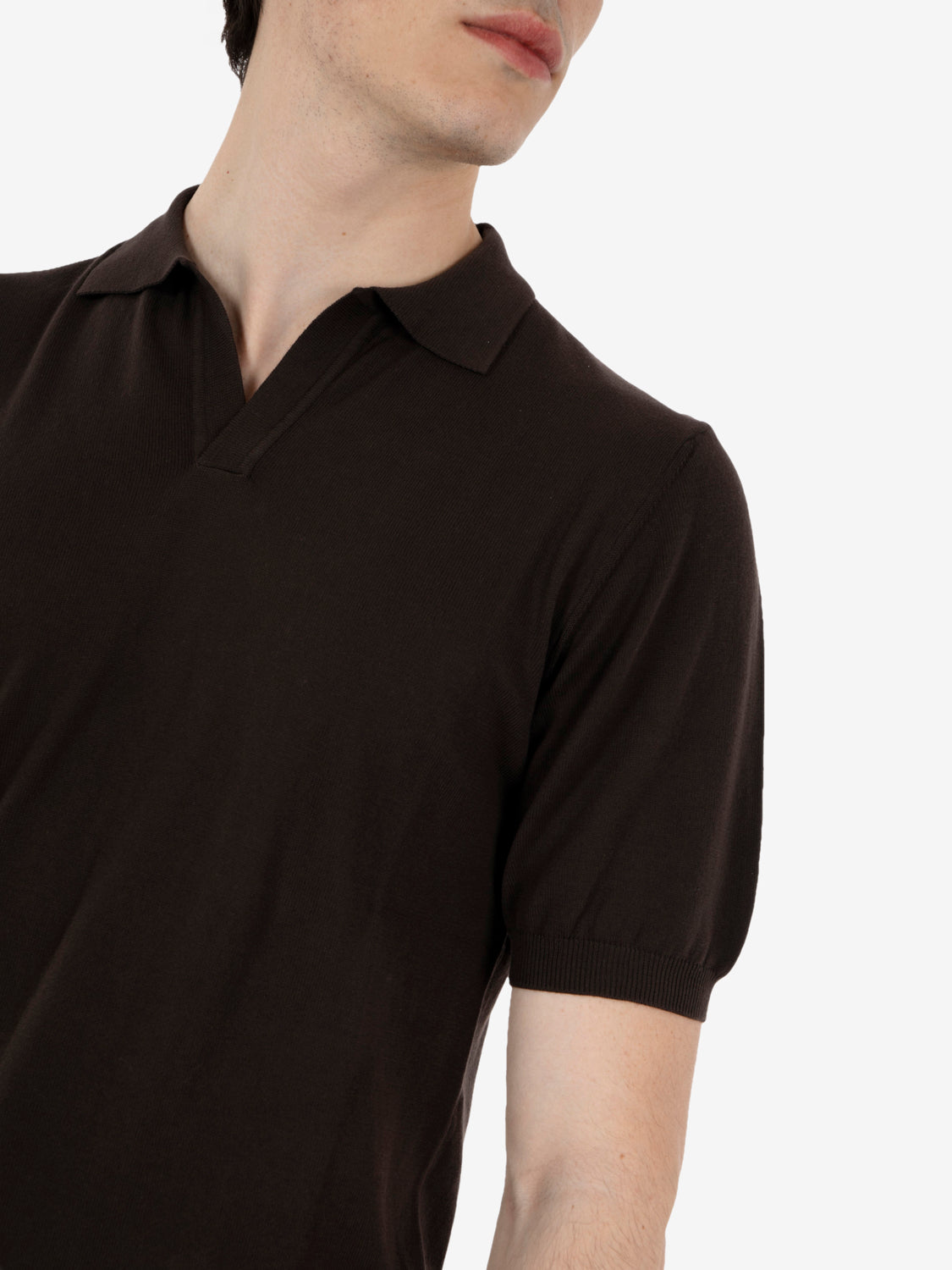 Polo Jonny manica corta moro